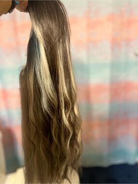 Gorgeous water wave carkira wig